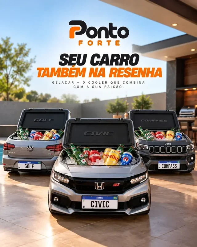 Banner 1 da loja Ponto Forte com produtos em destaque